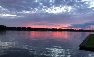 Garner Lake Sunset